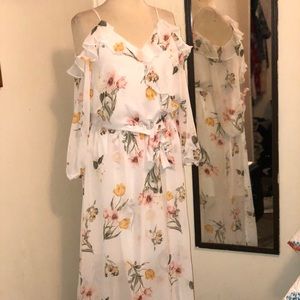 Floral maxi dress